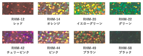 カッティングシートのカラーバリエーションHOLOGRAM MINIDOT RHM【ホログラムミニドット】1